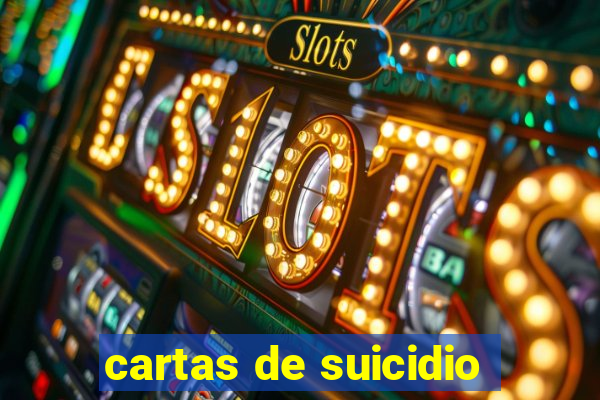 cartas de suicidio